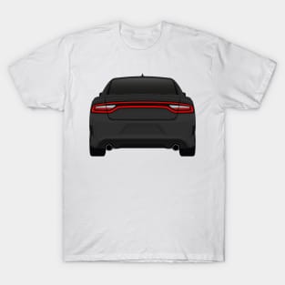 Charger rear Dark-grey T-Shirt